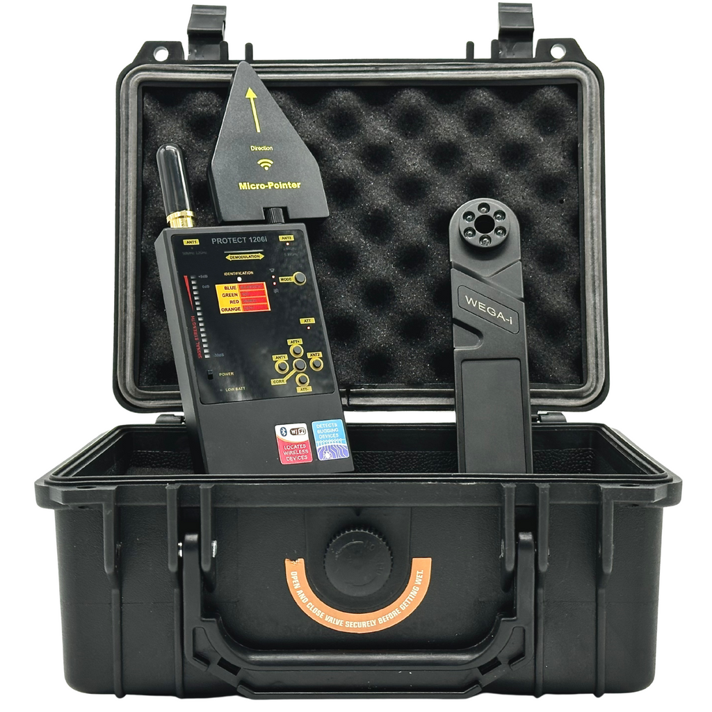 DD1206 Elite – Extended‑Range RF & Hidden Camera Detection Kit