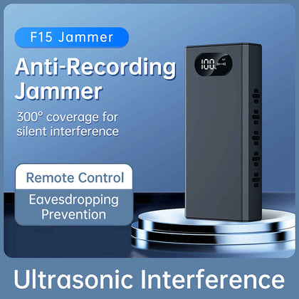 Stealth Audio Blocker - Discreet Audio Jamming Power Bank