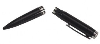 MP4 Pen With Voice Recorder Unscrewed To Show USB Port