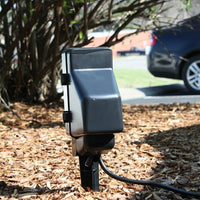 SC95304K 4K Spy Camera Outdoor Power Strip In The Ground