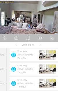 HD WiFi Smoke Detector Camera w/ Battery Power, Night Vision and Remote Video Access