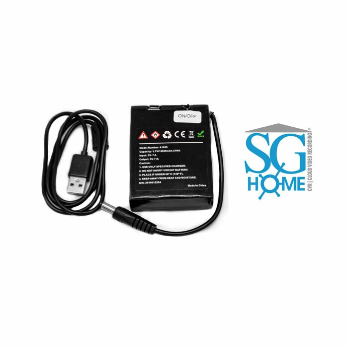 SGSDSV Night Vision Smoke Detector WiFi Hidden Camera Battery