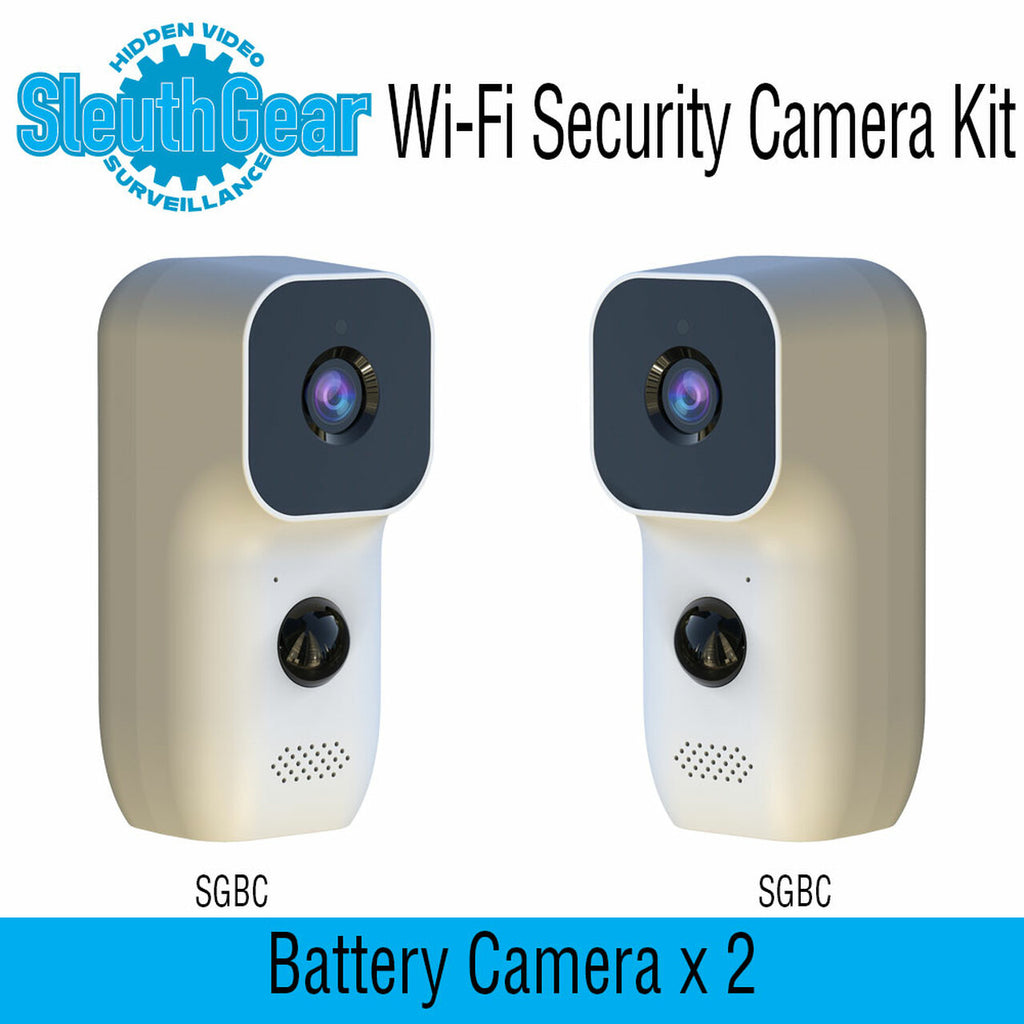 Solar Powered Security Camera Bundle