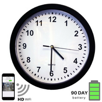 SGWC HD WiFi Home Hidden Camera Wall Clock