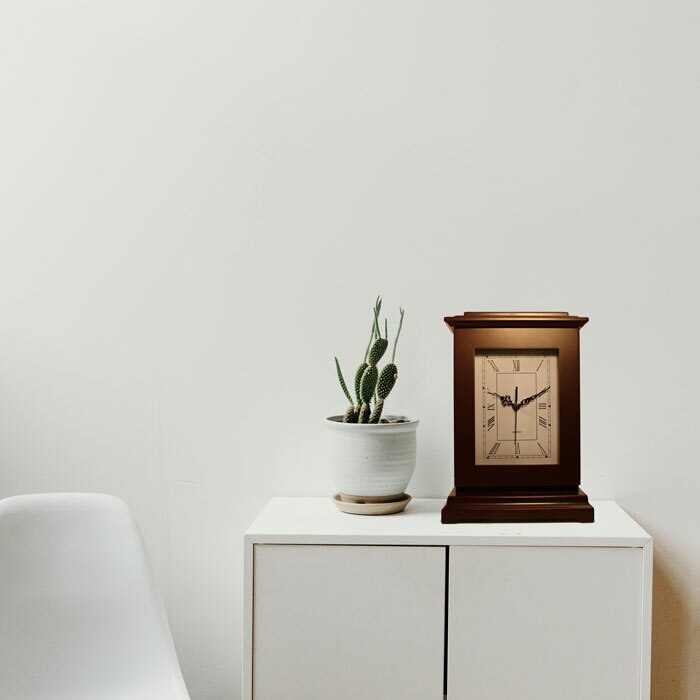 SC93604K 4K Hidden Camera Rectangle Clock on a Table