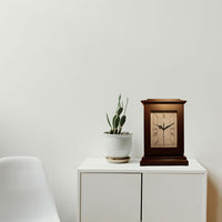 SC93604K 4K Hidden Camera Rectangle Clock on a Table