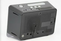 SGALMC Night Vision HD Clock Radio Hidden Camera w/ WiFi, and Remote Video Access Back View