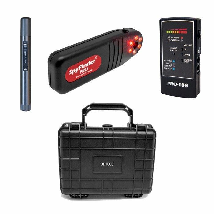 DD1000 Field Expedient - Counter Surveillance  -RF Detection and Lens Finder Kit