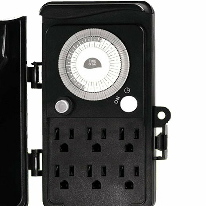 SGPWS Power Outlet Outdoor Hidden Camera w/ WiFi Timer