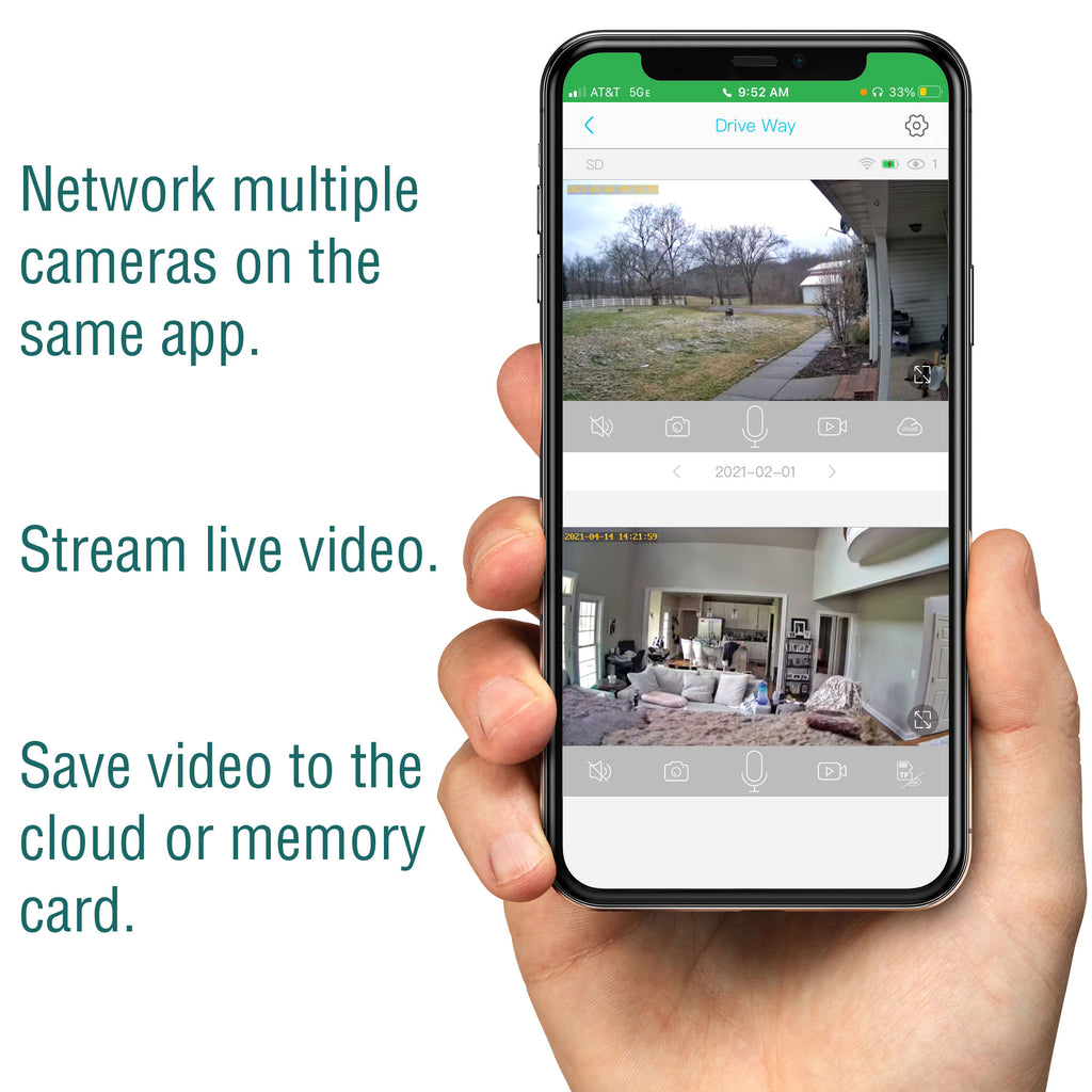 SGBC Solar Powered Security Camera App