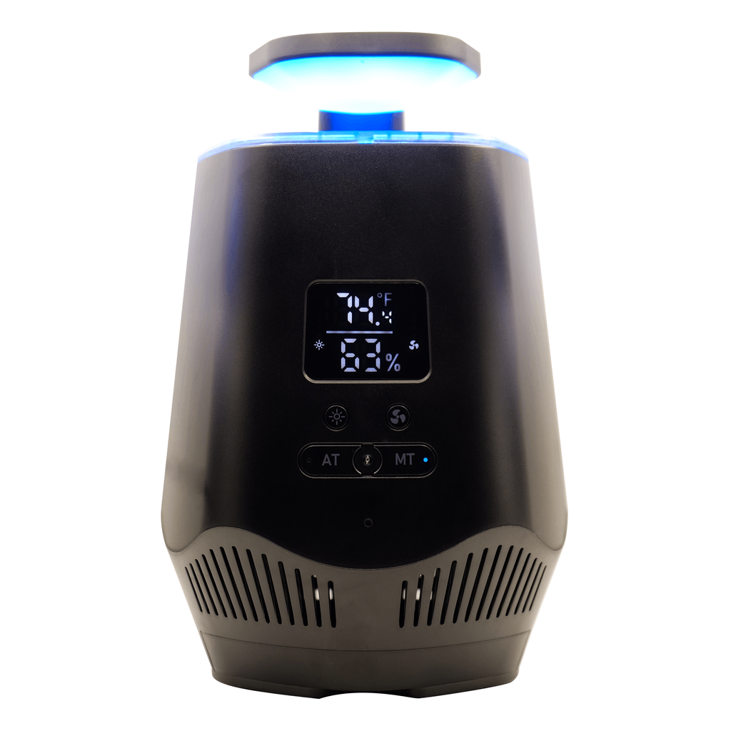 electric fly trap camera — in use