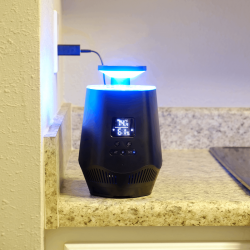 electric fly trap camera — deployment example (2)