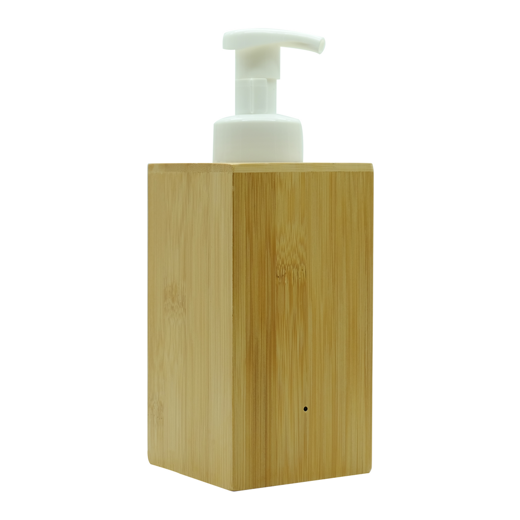 hand-soap dispenser camera — in use
