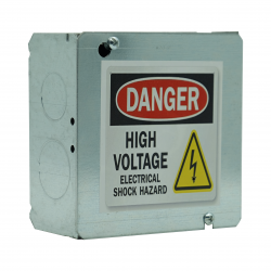 electrical service box camera — deployment example