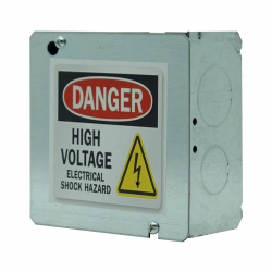 electrical service box camera — size reference