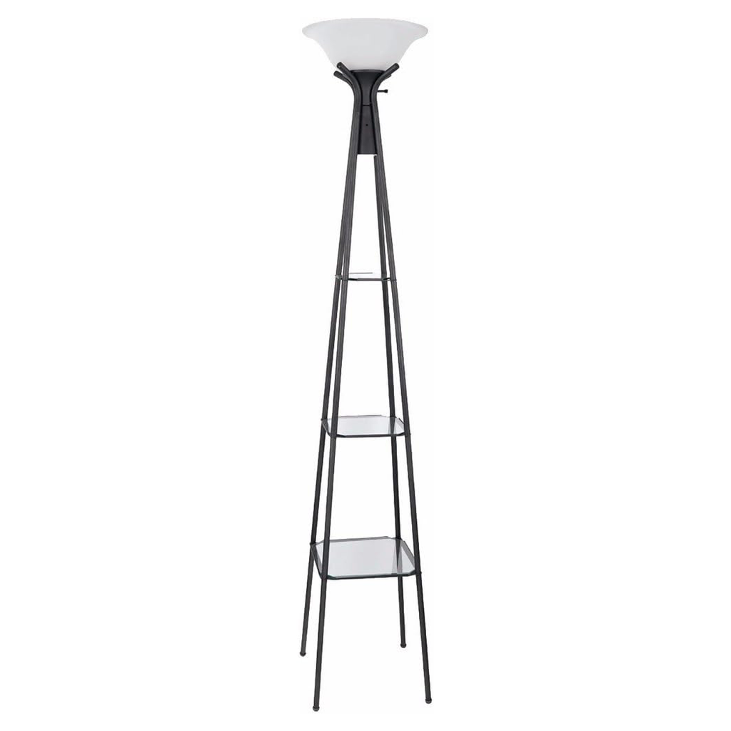 floor lamp hidden camera — front view