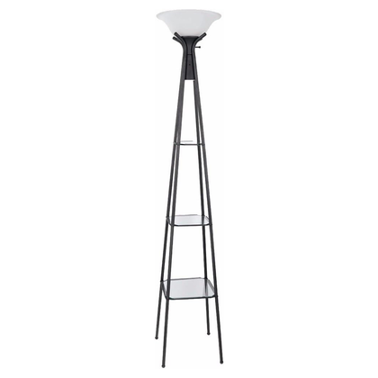 floor lamp hidden camera — front view
