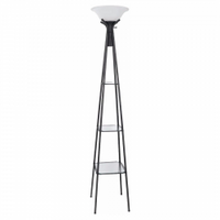 floor lamp hidden camera — angled view