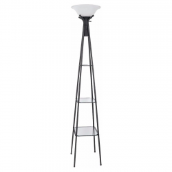floor lamp hidden camera — angled view