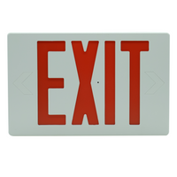 4G exit sign hidden camera with 4K streaming - front view