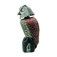 owl figurine camera — in use