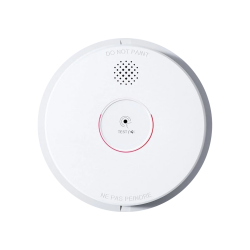 smoke alarm hidden camera — angled view