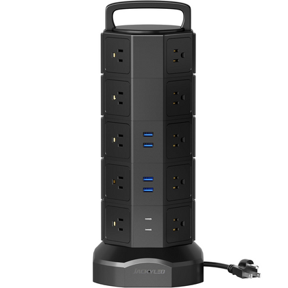 power strip hidden camera — front view