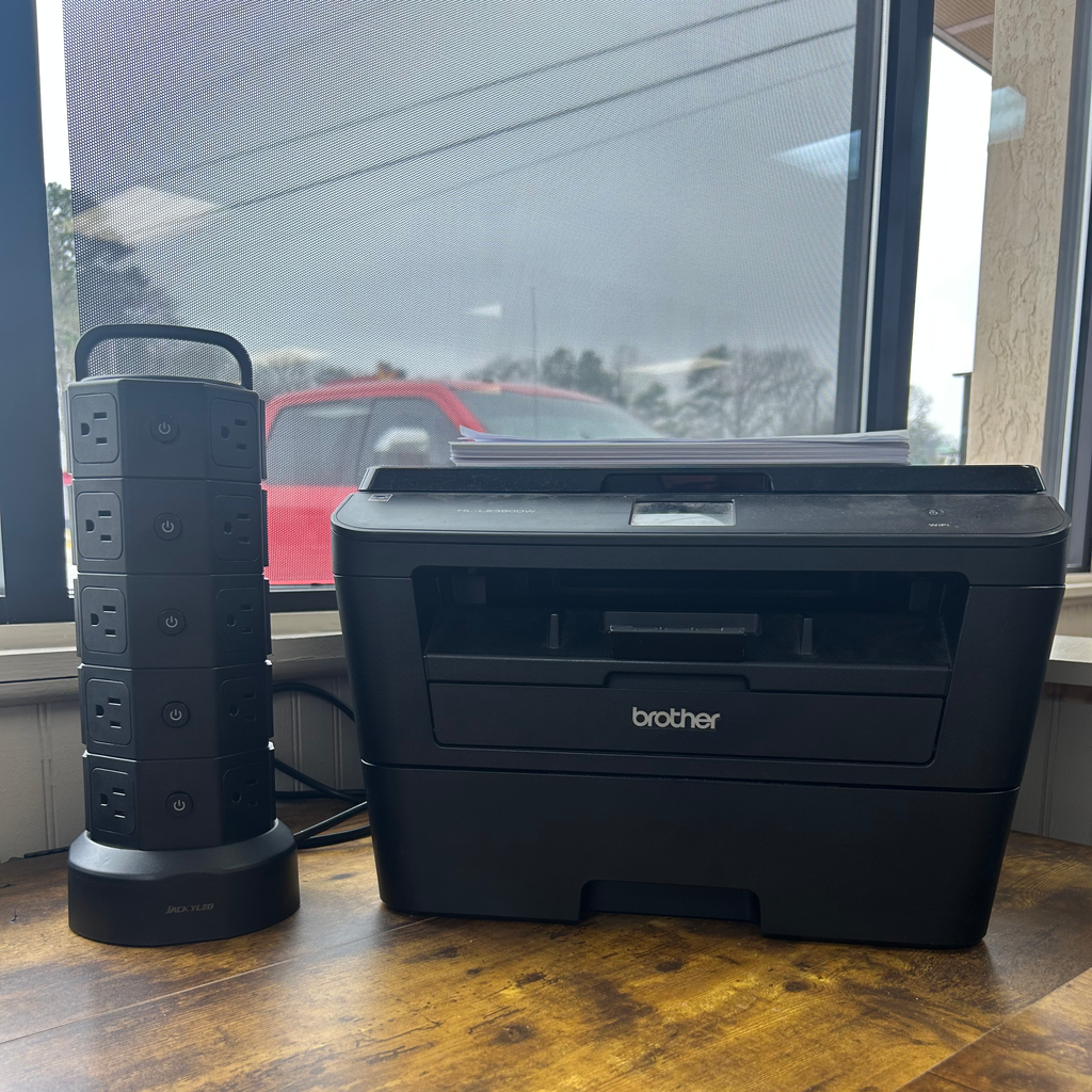 power strip camera — included accessories