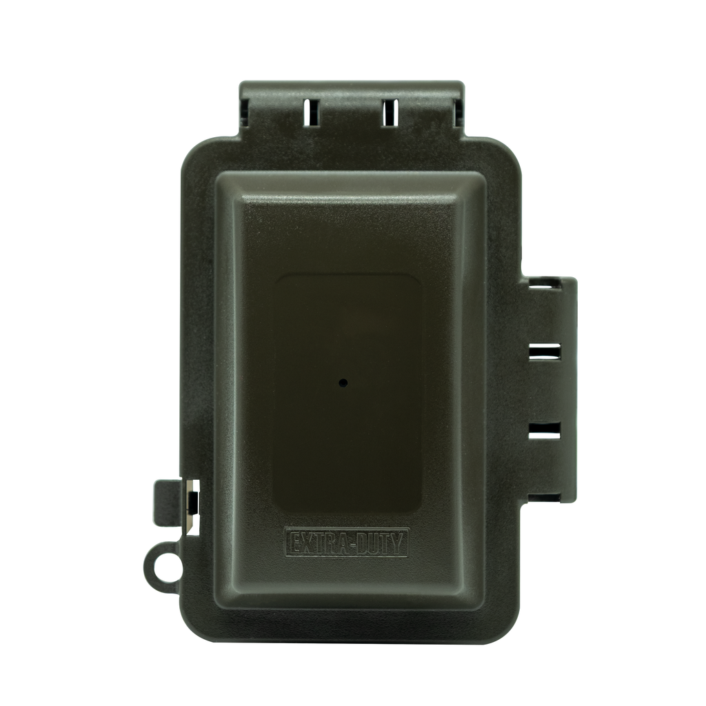 wall-outlet cover plate Security Camera — front view