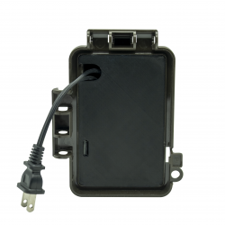 wall-outlet cover plate camera — size reference