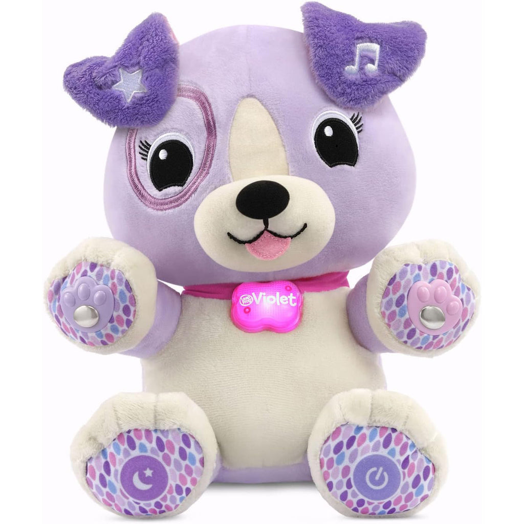 plush stuffed dog Security Camera — front view