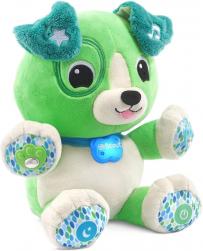 plush stuffed dog Security Camera — angled view (2)