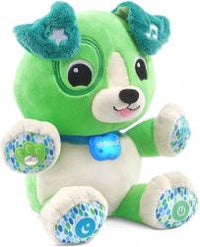 plush stuffed dog Security Camera — angled view (2)