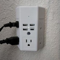 multi-outlet wall tap camera — deployment example