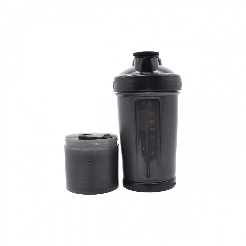 protein shaker bottle camera — in use