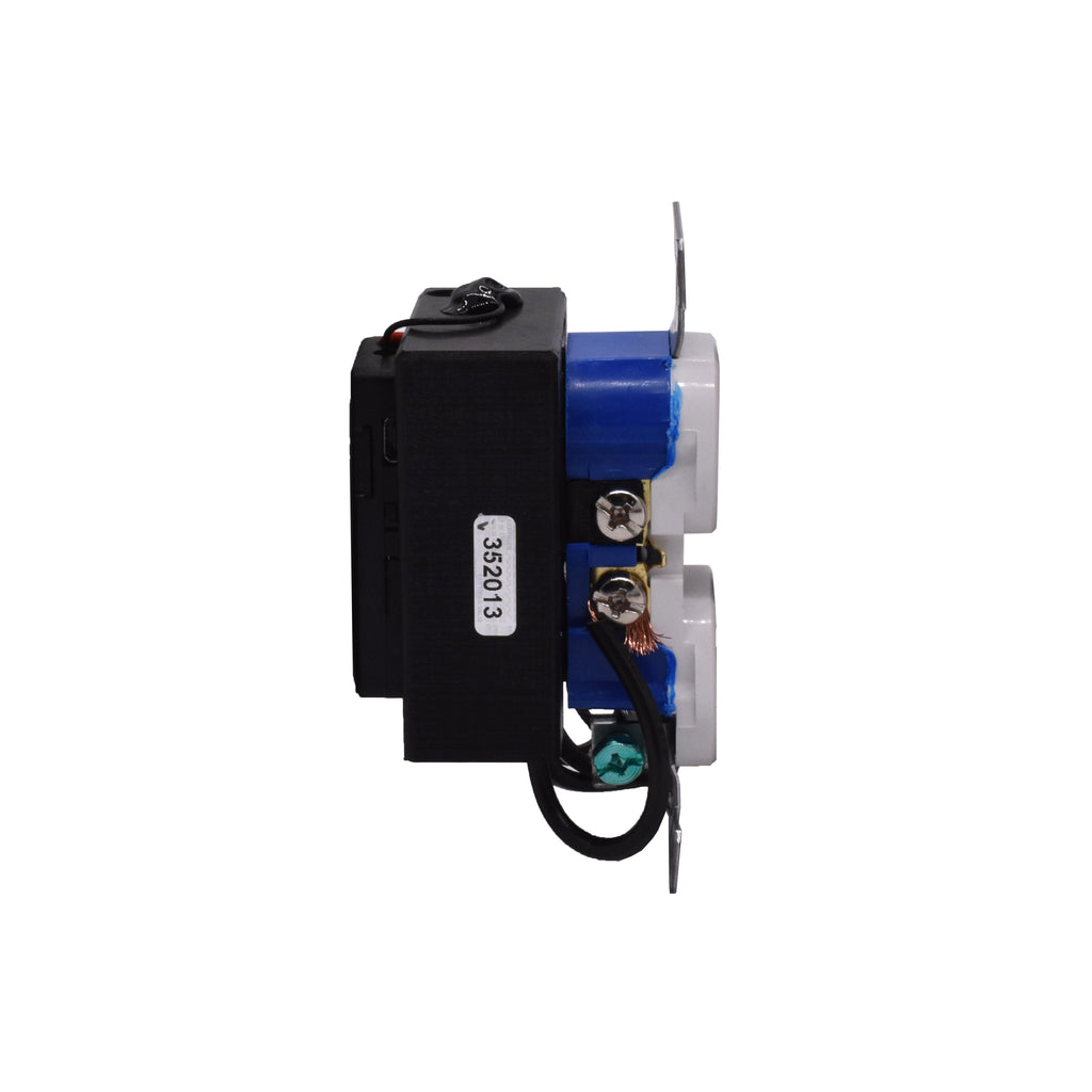 wall outlet receptacle camera — included accessories