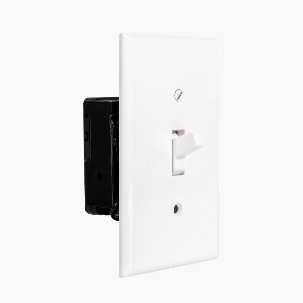 wall light switch Security Camera — front view