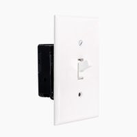 wall light switch Security Camera — front view