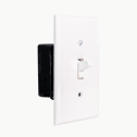 wall light switch Security Camera — angled view