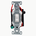 wall light switch camera — side profile
