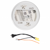 ceiling-mount smoke detector camera — size reference
