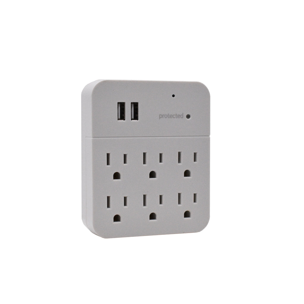Wi-Fi plug outlet Security Camera with 4K streaming - side view