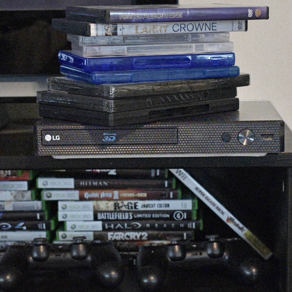 Night Vision Blu-Ray Player Hidden Camera