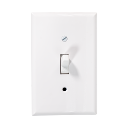 wall light switch camera — scale comparison