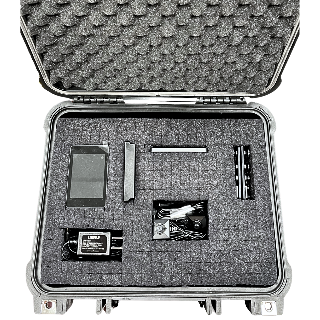 full surveillance kit layout for field professionals
