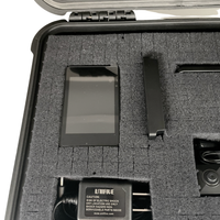 PV-500ECO2 DVR with accessories stored in rugged case