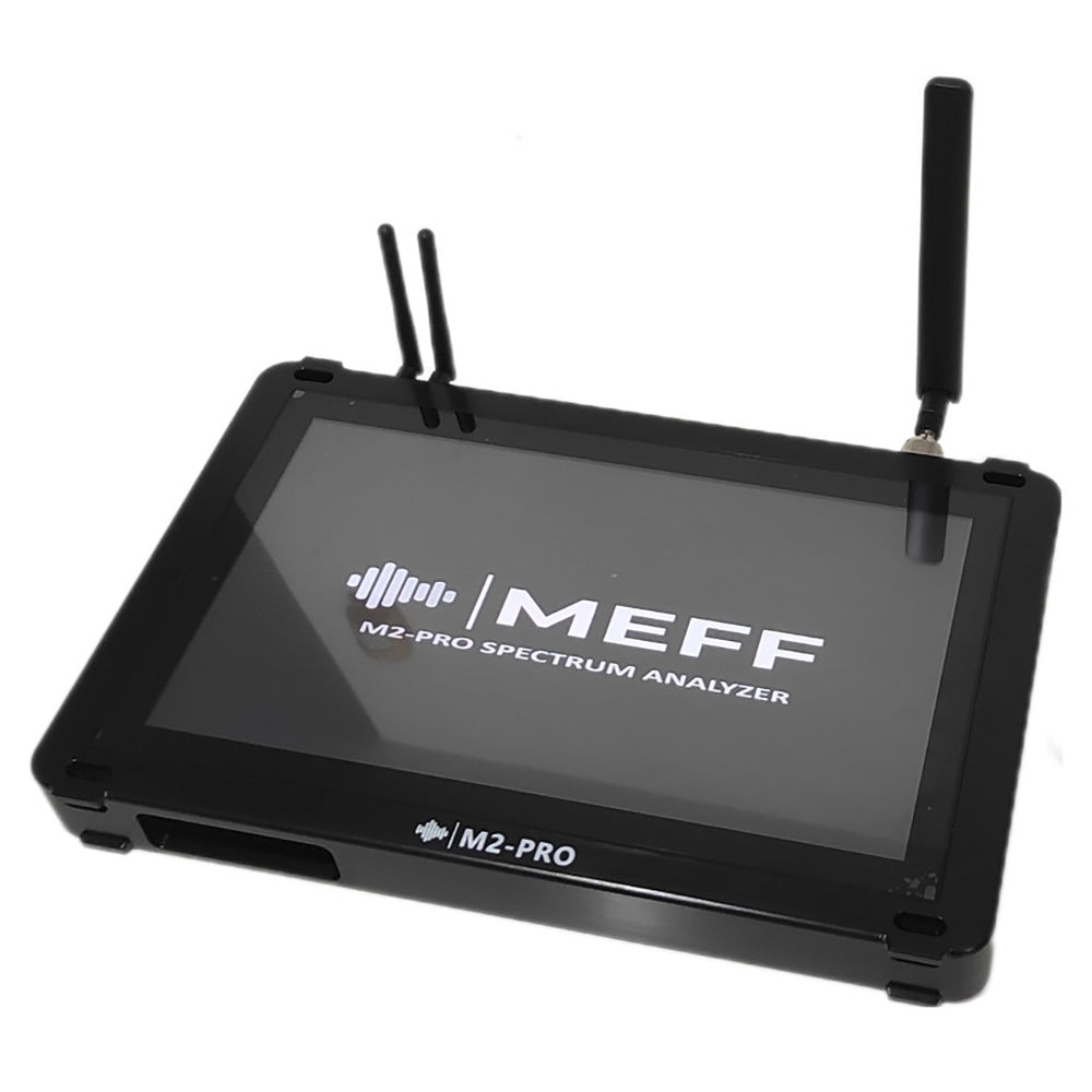MEFF M2-PRO portable AI spectrum analyzer for TSCM and electronic threat detection