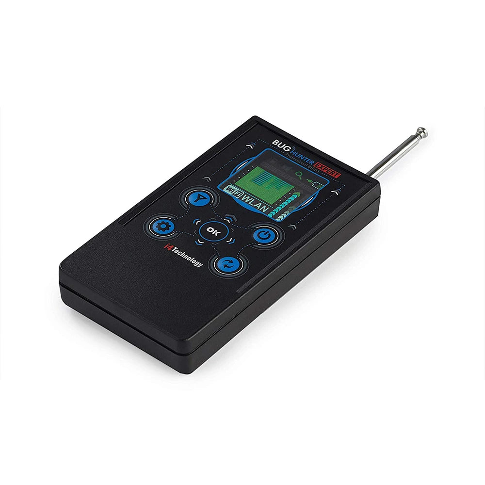 BHX Expert detector, three-quarter view with antenna extended