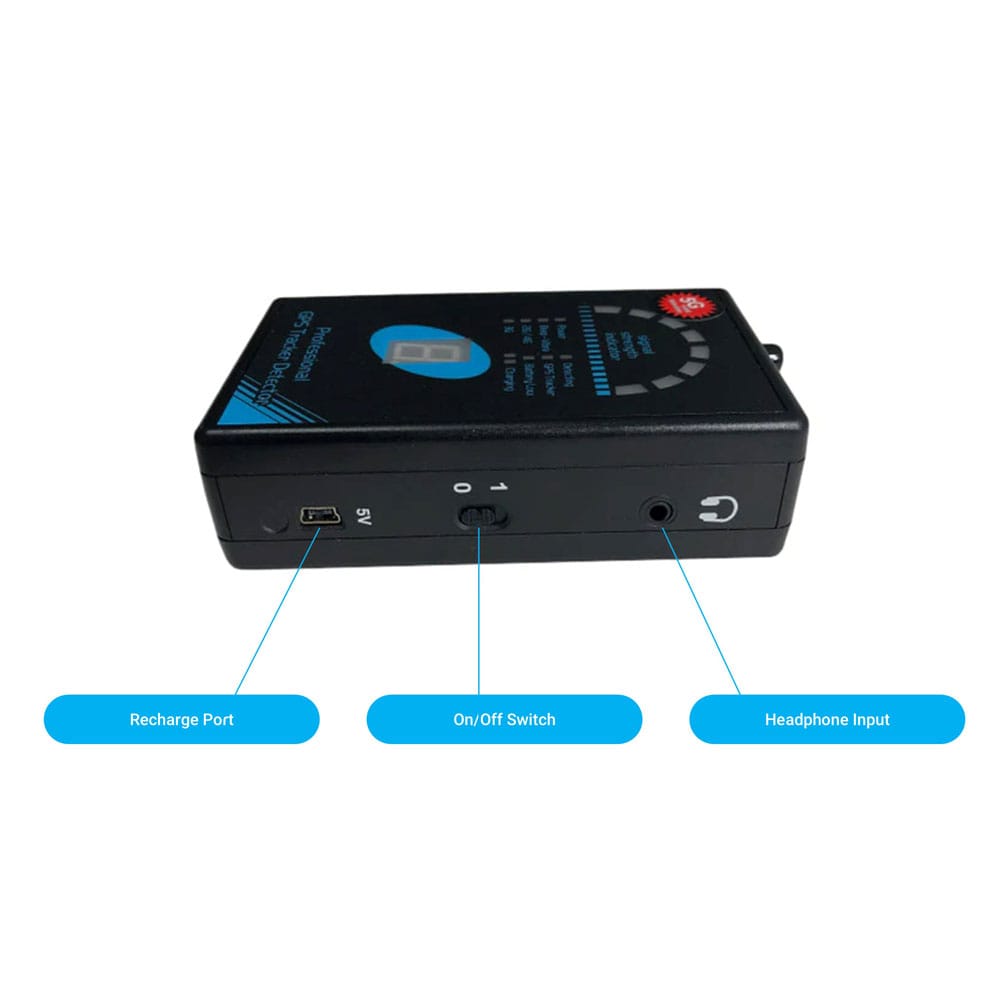 TraceTrack detector during a vehicle check