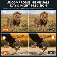 5K Thermal Night Vision Recording Binoculars - 5K clarity vs lower-resolution binocular DVRs